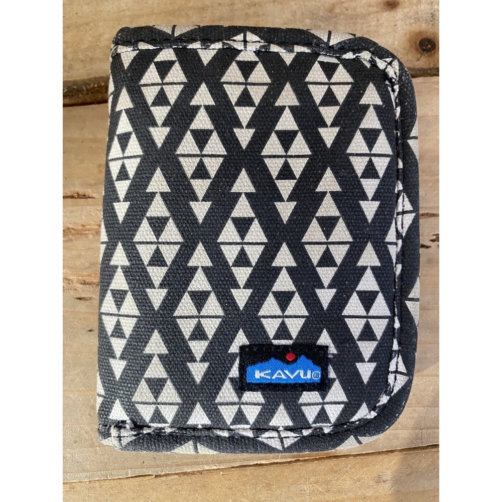 KAVU Zippt Multicolor‎ Geometric Wallet